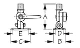Sea Dog Antenna Mount (MPN: 329300-1)