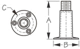 Sea Dog Antenna Mount (MPN: 329510-1)