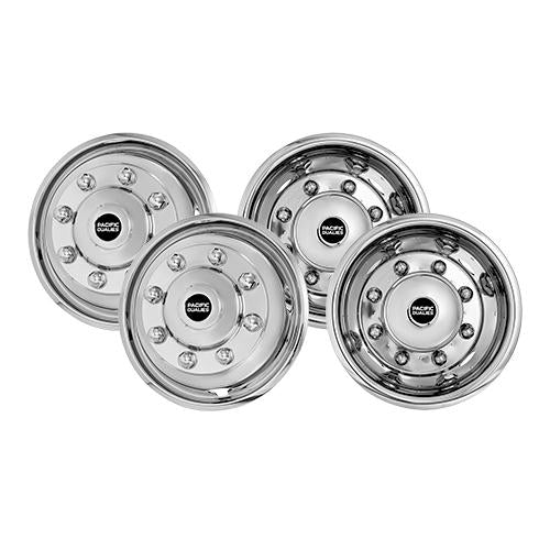 Pacific Dualies Stainless Steel Wheel Simulators (MPN: 33-1950W)