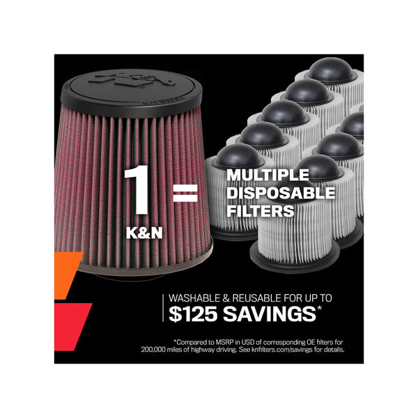 K&N Washable High-Flow Air Filter (MPN: 33-5112)
