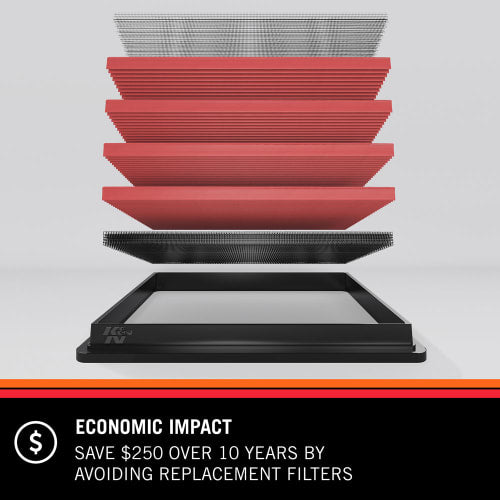 K&N Washable High-Flow Air Filter (MPN: 33-5116)