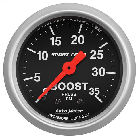 AutoMeter Boost Gauge (MPN: 3304)