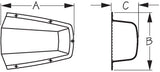 Sea Dog Boat Vent Cover (MPN: 331335-1)