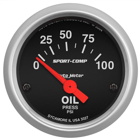AutoMeter Oil Pressure Gauge (MPN: 3327)