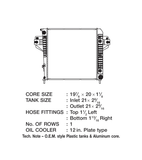 CSF Radiator With Transmission And Engine Oil Cooler (MPN: 3363)
