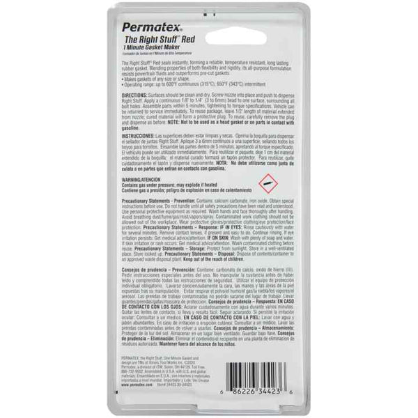 Permatex The Right Stuff Gasket Maker (MPN: 34423)