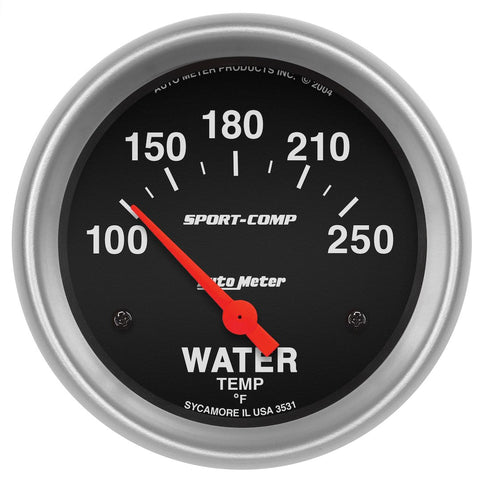 AutoMeter Water Temperature Gauge (MPN: 3531)