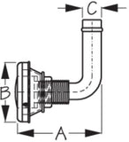 Sea Dog Boat Fuel Tank Vent (MPN: 353230-1)