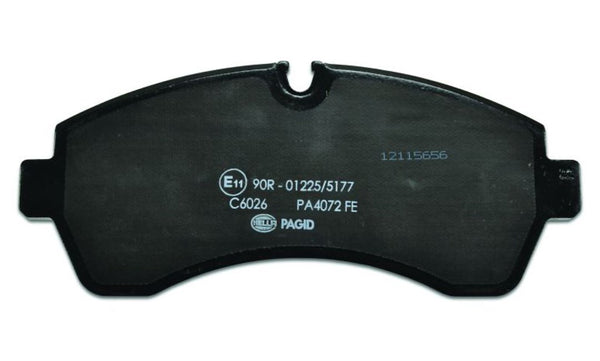 Hella Low-Metallic Brake Pads (MPN: 355005531)
