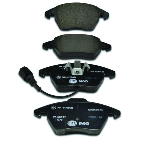 Hella Low-Metallic Brake Pad Set (MPN: 355010581)
