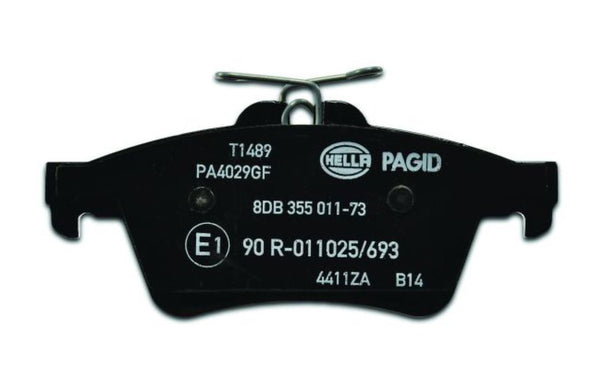Hella Low-Metallic Brake Pad Set (MPN: 355011731)