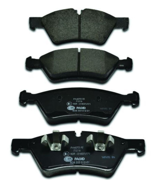 Hella Low-Metallic Brake Pad Set (MPN: 355012011)