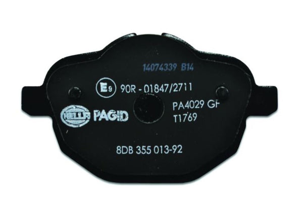 Hella Low-Metallic Brake Pads (MPN: 355013921)