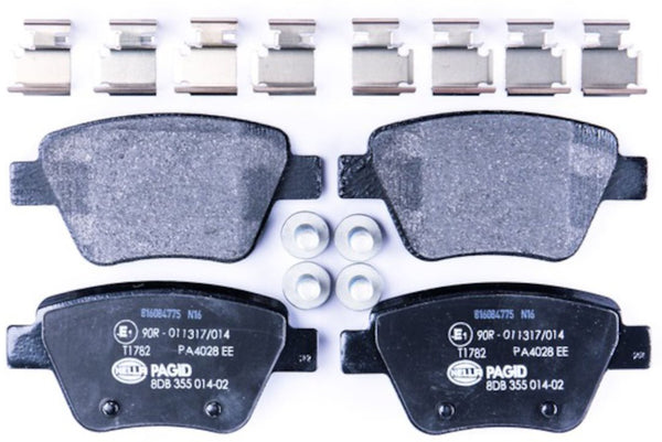 Hella Low-Metallic Brake Pads (MPN: 355014021)