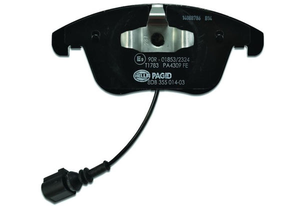 Hella Low-Metallic Brake Pad Set (MPN: 355014031)