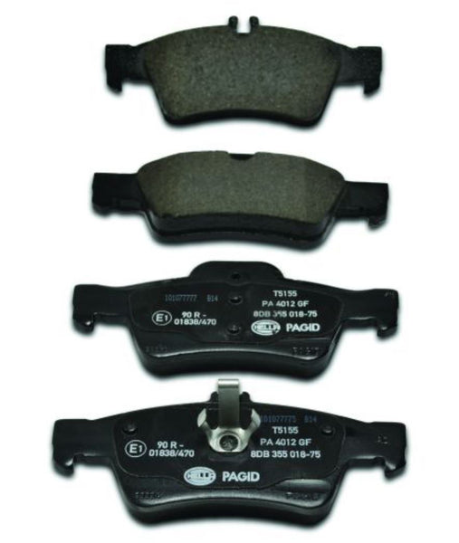 Hella Low-Metallic Brake Pad Set (MPN: 355018751)