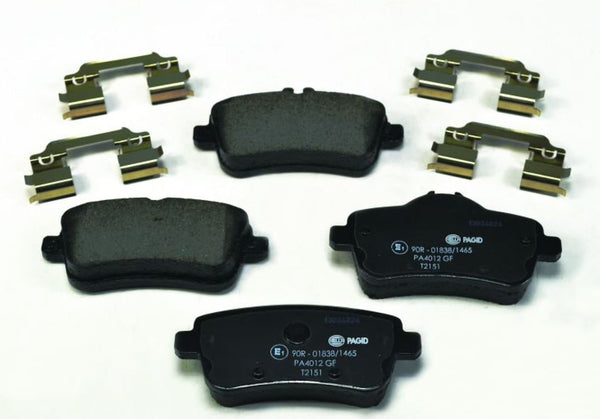 Hella Low-Metallic Brake Pad Set (MPN: 355019741)