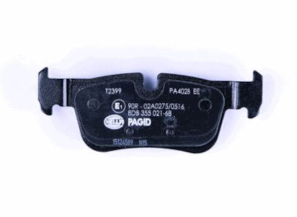 Hella Low-Metallic Brake Pad Set (MPN: 355021681)