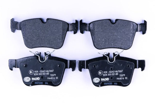 Hella Low-Metallic Brake Pad Set (MPN: 355021831)