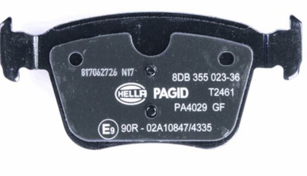 Hella Low-Metallic Brake Pad Set (MPN: 355023361)
