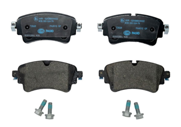Hella Low-Metallic Brake Pad Set (MPN: 355024791)
