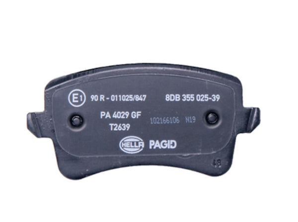 Hella Low-Metallic Brake Pads (MPN: 355025391)