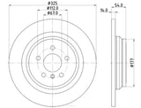 Hella Brake Rotor (MPN: 355122861)