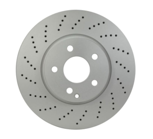 HELLA Brake Rotor Vented Drilled (MPN: 355122942)