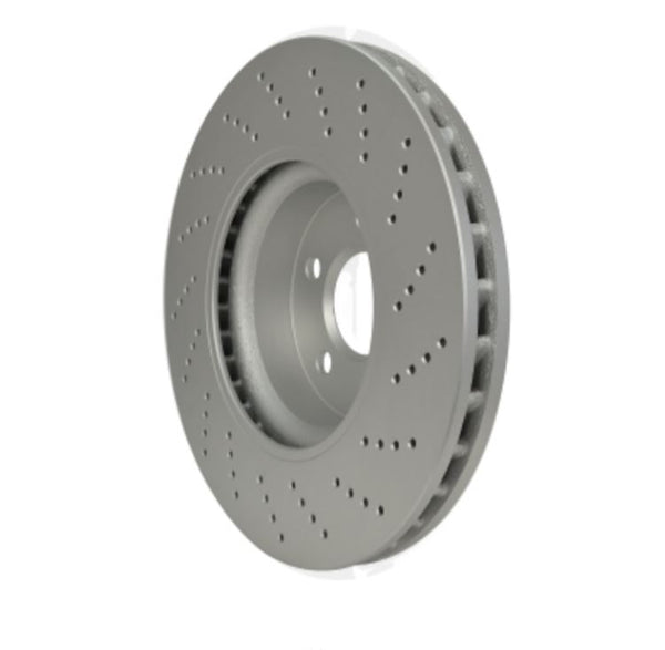 HELLA Brake Rotor Vented Drilled (MPN: 355122942)