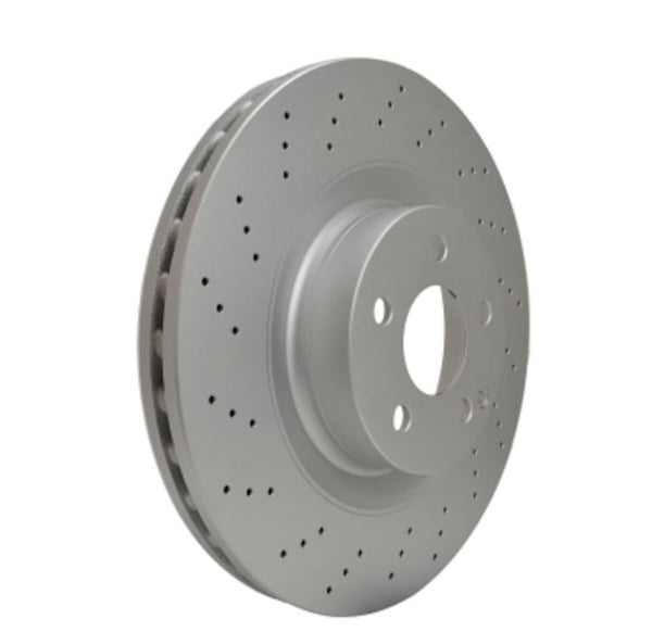 HELLA Vented Drilled Brake Rotor (MPN: 355123012)
