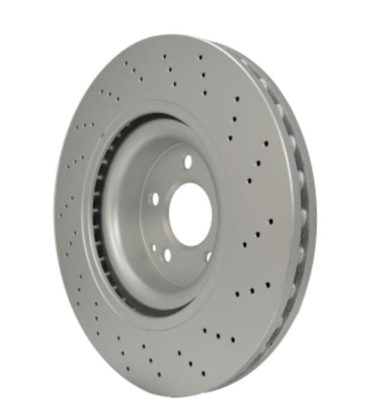 HELLA Vented Drilled Brake Rotor (MPN: 355123012)