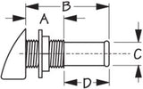 Sea Dog Boat Fuel Tank Vent (MPN: 357100-1)