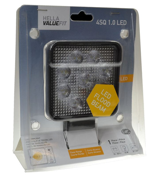 Hella Work Light Optilux 4 Inch Square (MPN: 357103002)
