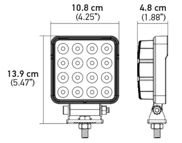 Hella ValueFit LED Work Lamp (MPN: 357106002)