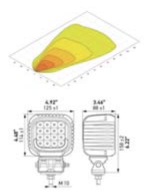 Hella Work Light (MPN: 357109221)