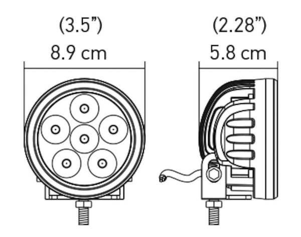 Hella LED Fog Light (MPN: 357201001)