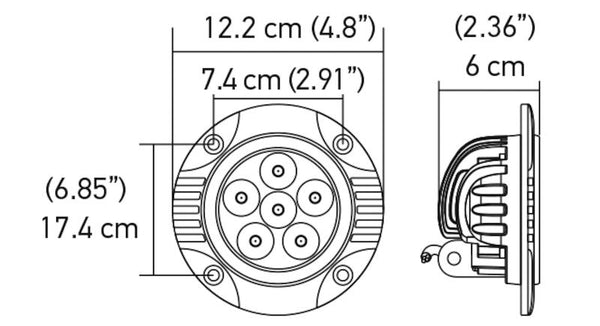 Hella LED Driving Fog Light (MPN: 357201011)