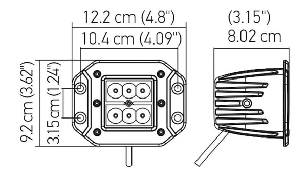 Hella LED Fog Light (MPN: 357204021)