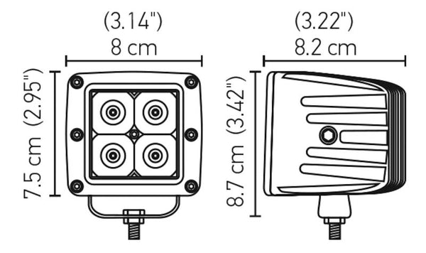Hella Marine LED Driving Fog Light (MPN: 357204031)