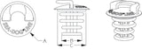 Sea Dog Boat Deck Filler Cap (MPN: 357390-1)