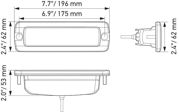 Hella Black Magic LED Light Bar (MPN: 358176221)