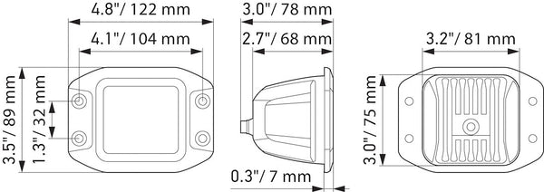 HELLA Black Magic LED Driving Light (MPN: 358176831)