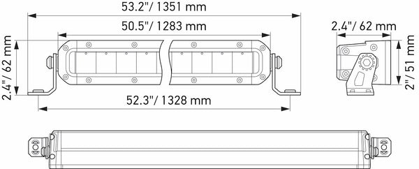 Hella Black Magic Tough LED Light Bar (MPN: 358197331)