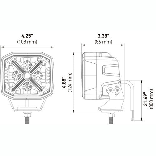 HELLA X-TREME LED Driving Fog Light (MPN: 358233921)