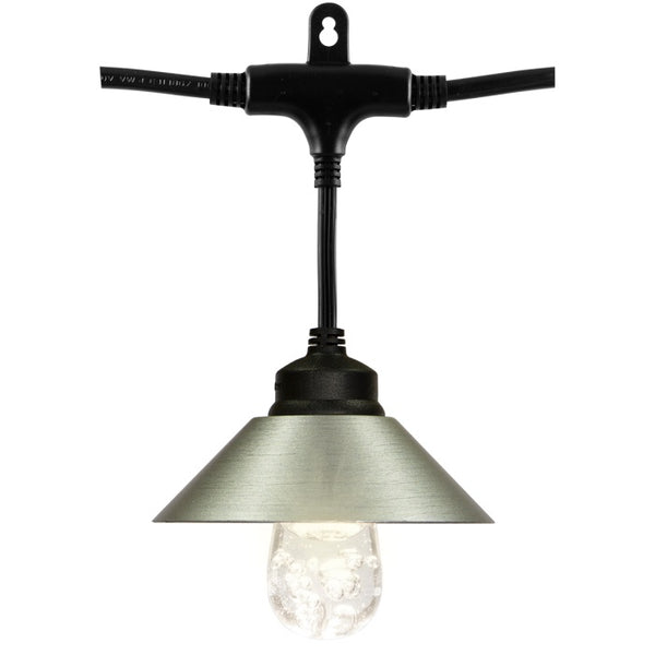 Jasco Enbrighten Cafe Stainless Steel Shade (MPN: 35917)
