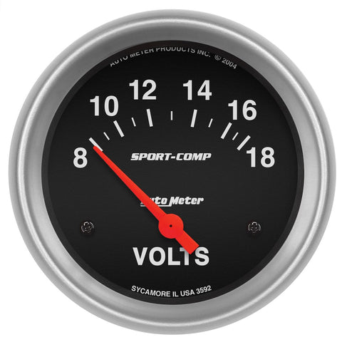 AutoMeter Voltmeter Gauge (MPN: 3592)