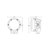 Rigid Lighting 360 Series LED Fog Light (MPN: 36401)