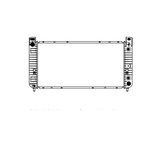 CSF Radiator Crossflow Aluminum Design (MPN: 3653)