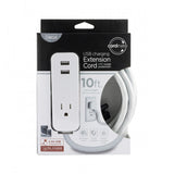 Jasco 3 Prong Extension Cord With USB Ports (MPN: 37917)