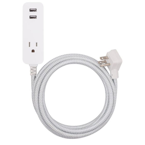 Jasco 3 Prong Extension Cord With USB Ports (MPN: 37917)